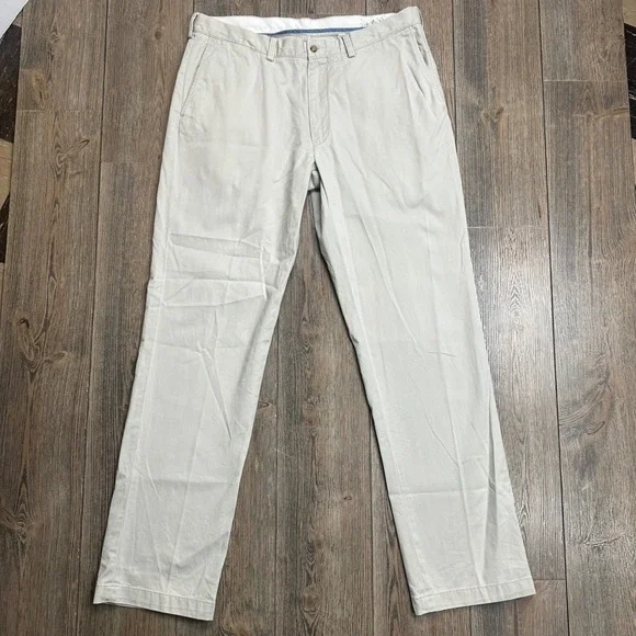 Polo Ralph Lauren Classic Fit Chino Pants Mens 36x34 Khaki Tan Cotton Straight - Picture 3 of 10